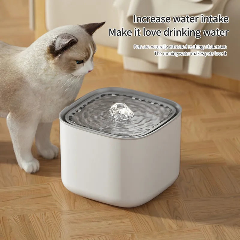 Automatic Cat Filtered Water Fountain